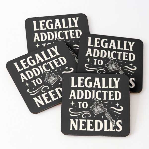 Item preview, Legally Addicted to Needles Tattoos Lover designed and sold by Lia Vina.