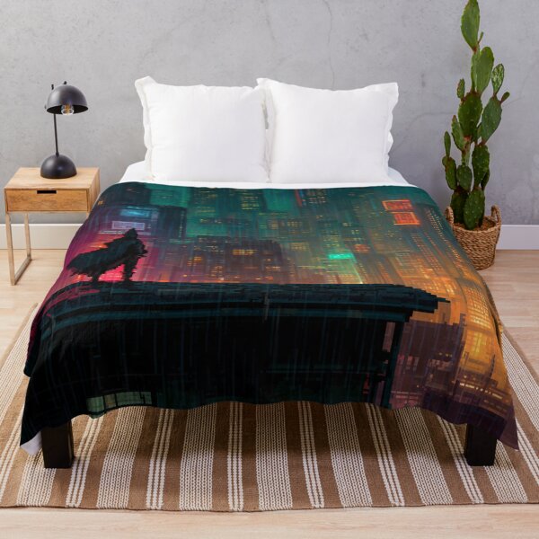 Item preview, Pixel Rogue in the Neon City designed and sold by Rtymer.