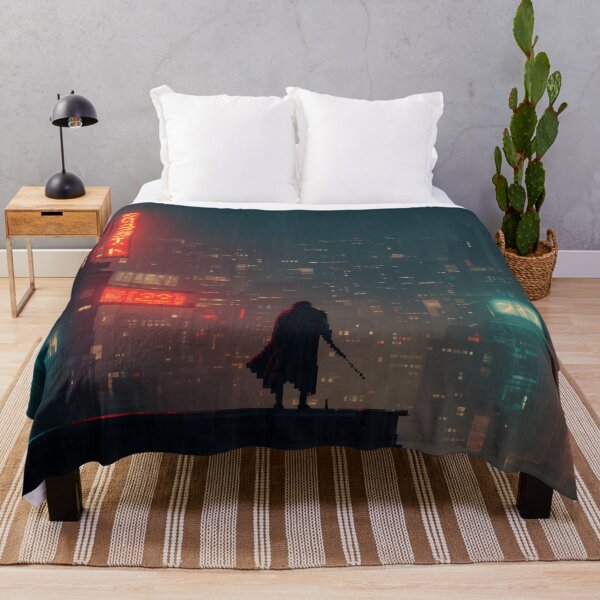 Item preview, Pixel Rogue in the Neon City designed and sold by Rtymer.