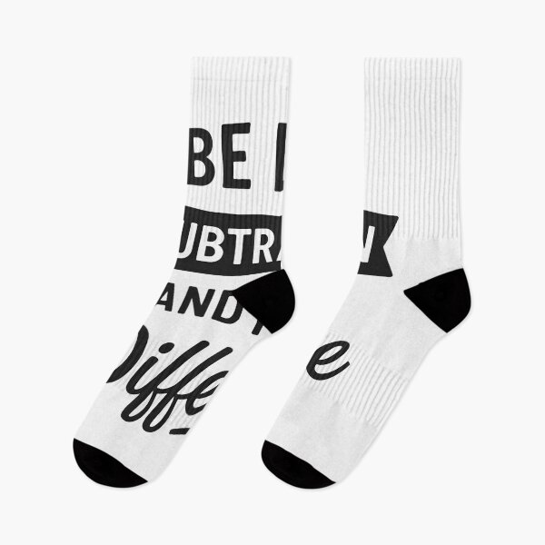 Item preview, Be Like Subtraction And Make A Difference Funny Math Teacher designed and sold by hemagamo.