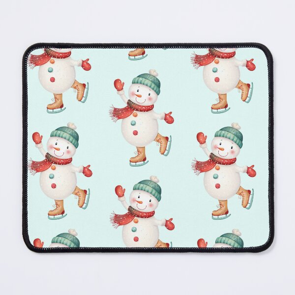 Item preview, Ice Skating Snowman – Cute & Whimsical Winter Design designed and sold by BeeJoyDesign.
