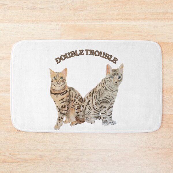 Item preview, Two Cats - Double Trouble designed and sold by Kerry T.