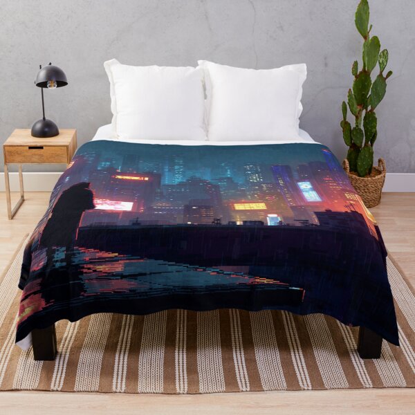 Item preview, Pixel Rogue in the Neon City designed and sold by Rtymer.