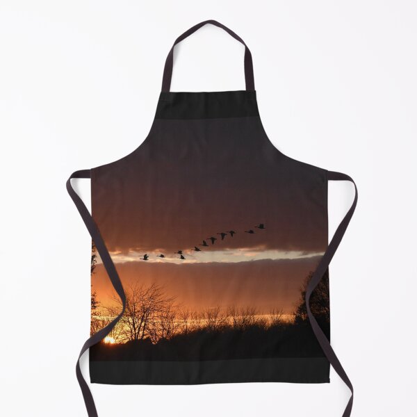 Item preview, Flock of Geese in Sunset Sky designed and sold by SEEphotos7171.
