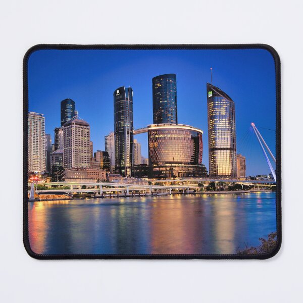 Item preview, Brisbane Cityscape at Dusk designed and sold by pcole123.