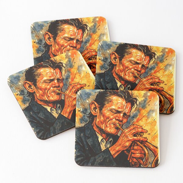 Item preview, Chet Baker Legendary Jazz Trumpeter designed and sold by Sarcastic designs.