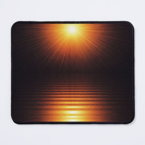 Item preview, Sunburst over water art designed and sold by Floor47.