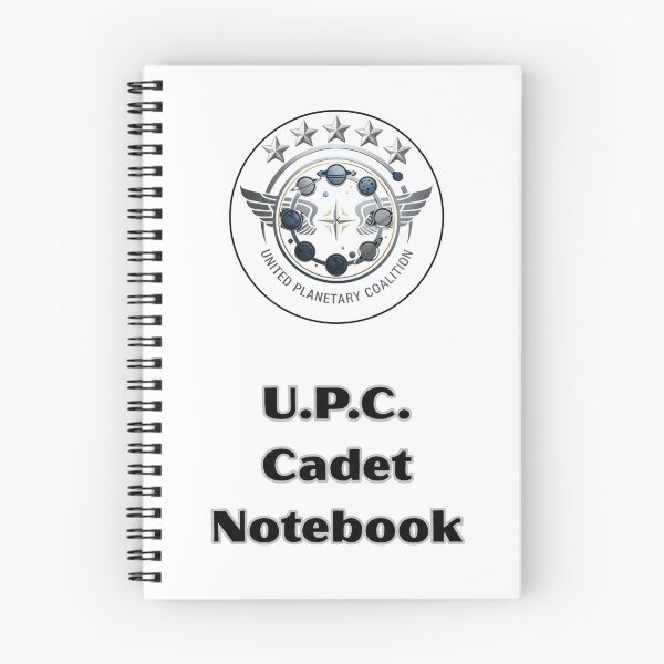 Item preview, UPC Cadet Notebook designed and sold by DauntlessMerch.