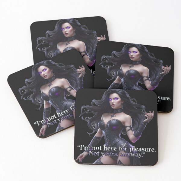 Item preview, The Obsidian Sorceress – Pleasure Is Not Yours designed and sold by InkloreCulture.