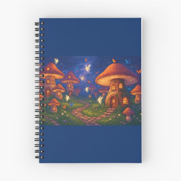 Item preview, Mushroom Fairy Land Pixel Art designed and sold by Vibrantpixel47.