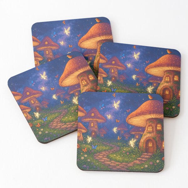 Item preview, Mushroom Fairy Land Pixel Art designed and sold by Vibrantpixel47.