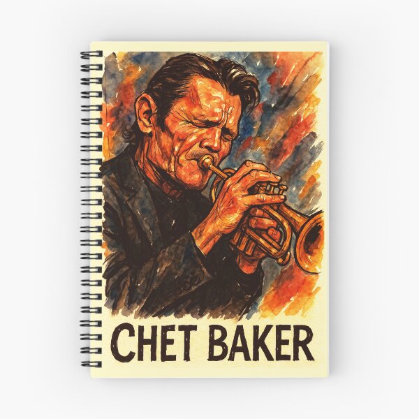 Item preview, Chet Baker designed and sold by Sarcastic designs.
