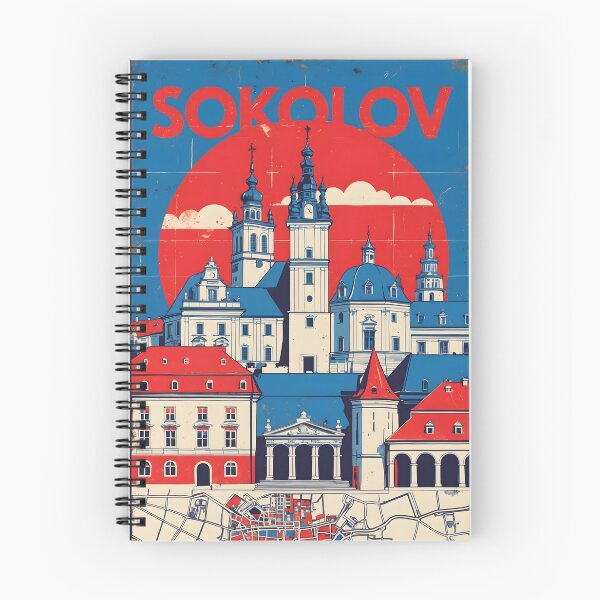 Item preview, Sokolov Cezch Republic 1950s Retro Poster Tourism designed and sold by TravelersGems.