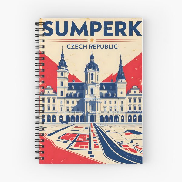 Item preview, Sumperk Cezch Republic 1950s Retro Poster Tourism designed and sold by TravelersGems.