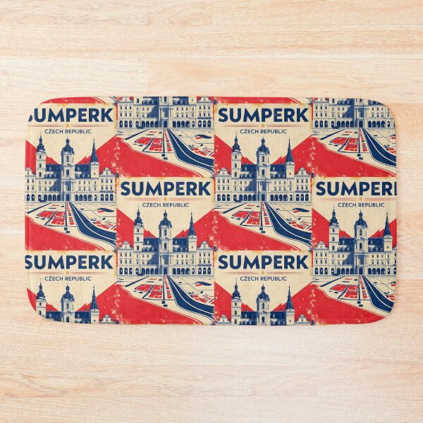 Item preview, Sumperk Cezch Republic 1950s Retro Poster Tourism designed and sold by TravelersGems.