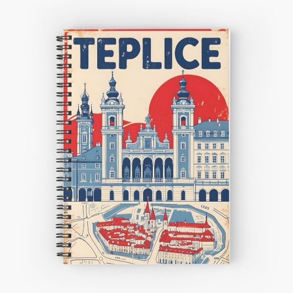 Item preview, Teplice Cezch Republic 1950s Retro Poster Tourism designed and sold by TravelersGems.
