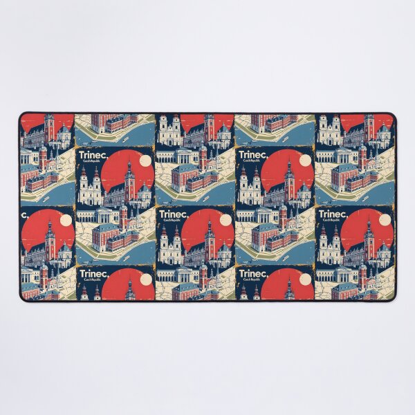 Item preview, Trinec Cezch Republic 1950s Retro Poster Tourism designed and sold by TravelersGems.