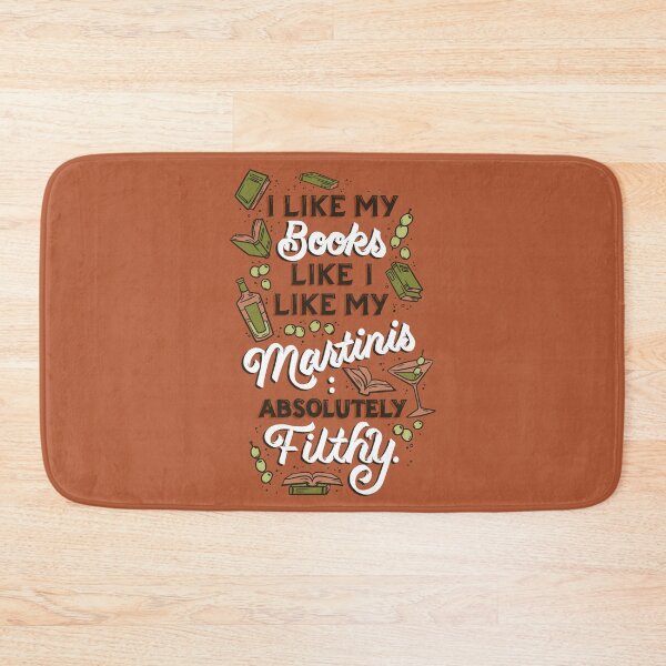 Item preview, Dirty Books and Martinis V1 designed and sold by polliadesign.