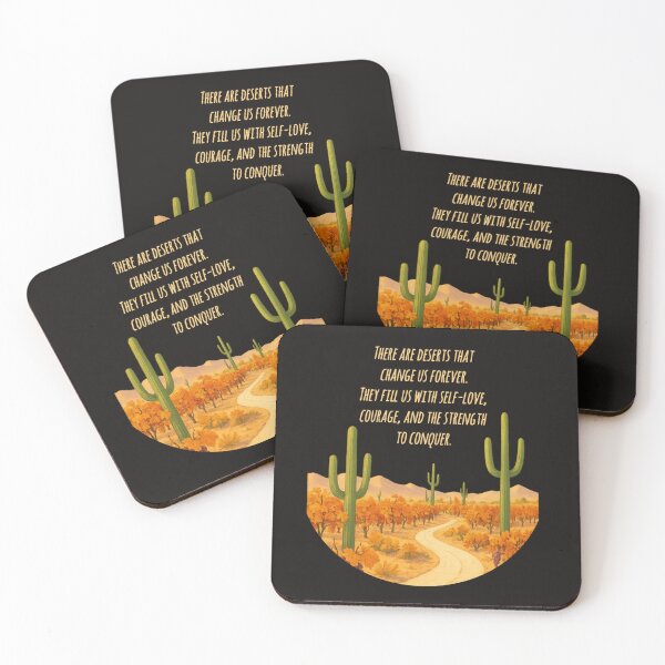Item preview, Desert Journey of Self-Love and Courage designed and sold by @majovegana.
