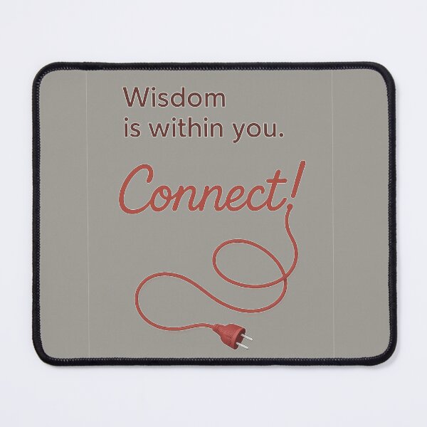 Item preview, Plug Into Wisdom designed and sold by @majovegana.