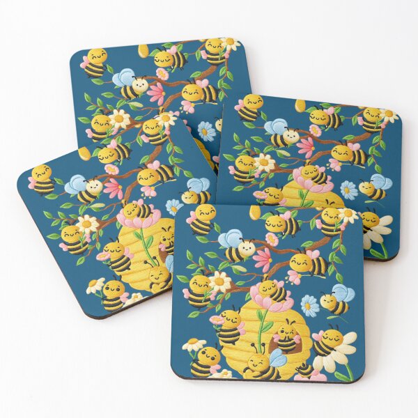 Item preview, The Beehive: Bees, Flowers and Honey designed and sold by Ciervo Primavera.
