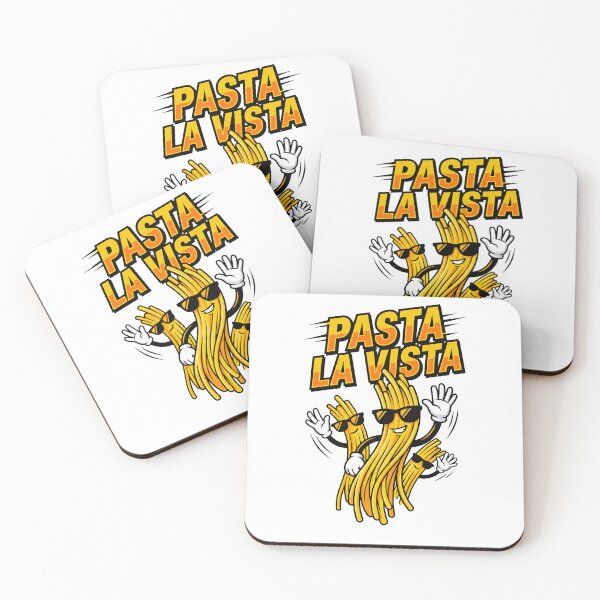 Item preview, Pasta La Vista Silly Goodbye Noodle Pun designed and sold by Quillway.