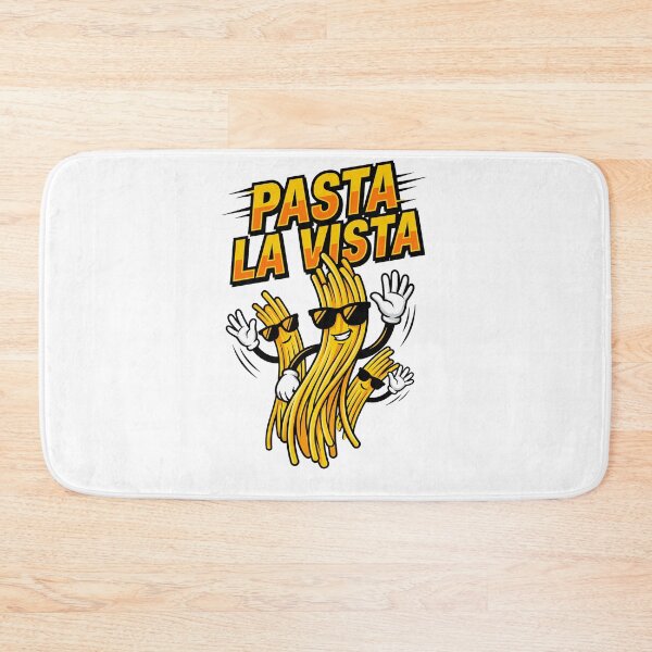 Item preview, Pasta La Vista Silly Goodbye Noodle Pun designed and sold by Quillway.