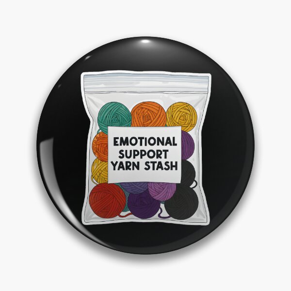 Item preview, Emotional Support Yarn Stash designed and sold by stephenflashart.