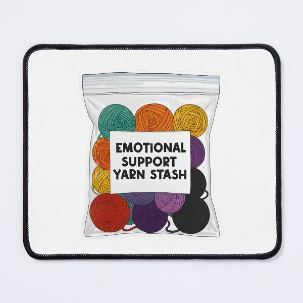 Item preview, Emotional Support Yarn Stash designed and sold by stephenflashart.