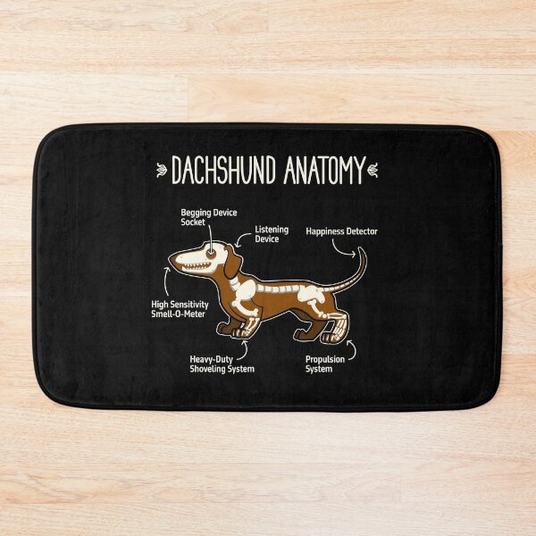 Item preview, Dachshund Anatomy - Hallowiener  designed and sold by VaniTee Fair.