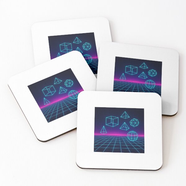 Item preview, Neon Wireframe Universe designed and sold by ZoviraDesigns.
