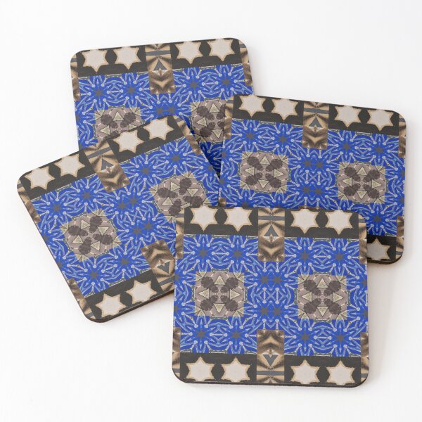 Item preview, Christmas Night Patchwork by Jenny Meehan 3 designed and sold by Jenny Meehan Art Prints and Patterns .