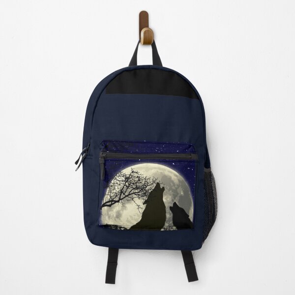 Item preview, Wolves & full moon designed and sold by Ingrid Brooks.