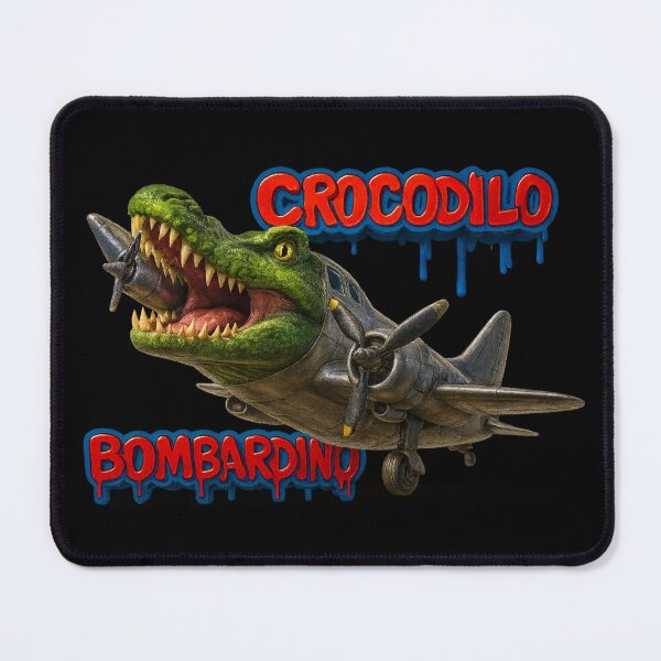 Item preview, Italian Brainrot Bombardiro Crocodilo designed and sold by The Art by Rossouw.