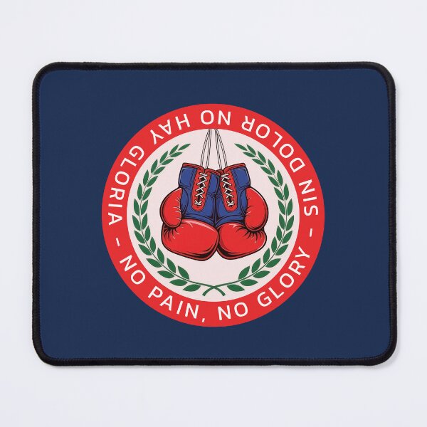 Item preview, Box - No Pain No Glory Boxing Motivation Gloves Logo designed and sold by KiwiRider.