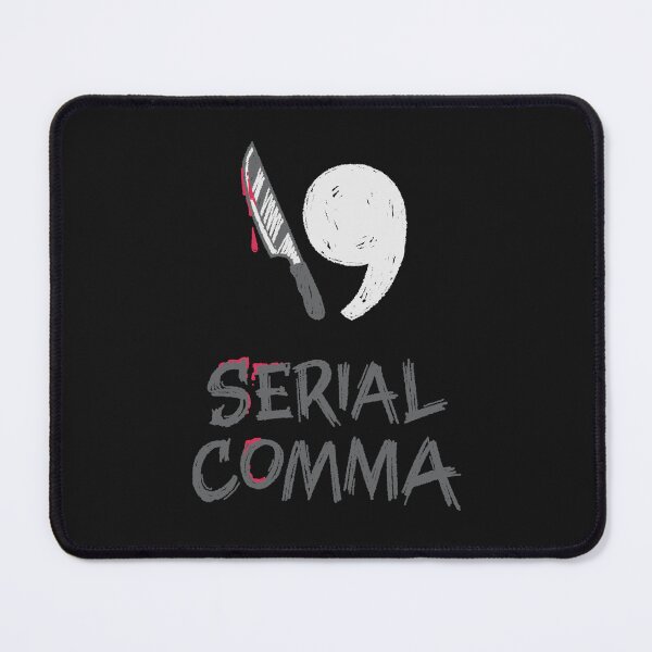 Item preview, Serial Comma Pun designed and sold by polliadesign.