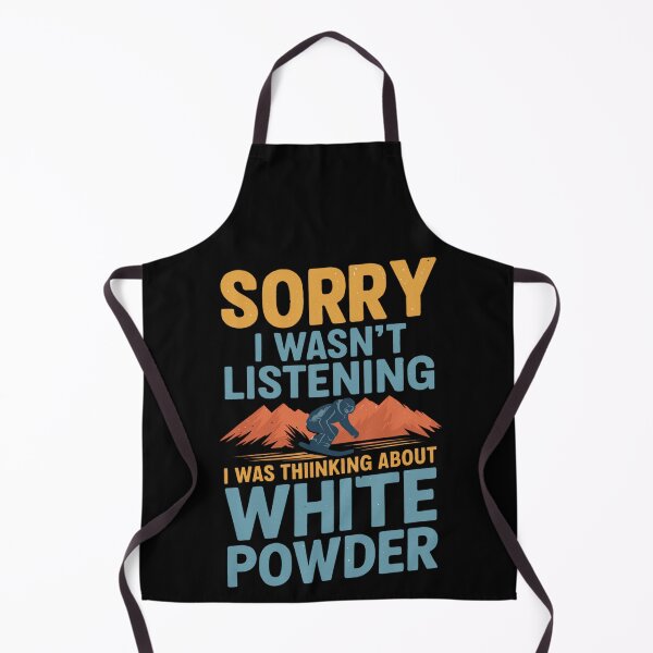 Item preview, Sorry I Wasn't Listening Skiing Lover  designed and sold by artcultreone.