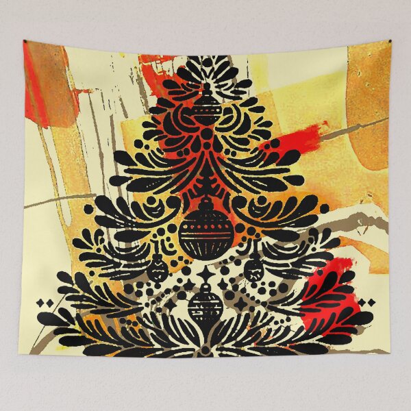Item preview, Christmas Tree Abstract designed and sold by ViaARTfactory.