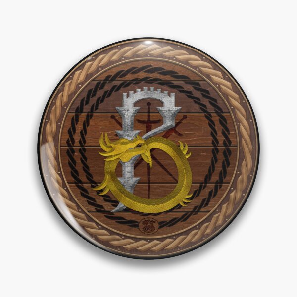 Item preview, Letter B of the Dragonfontitial Capital Monogram on Shield Frame Copper 1 designed and sold by Swabcraft.