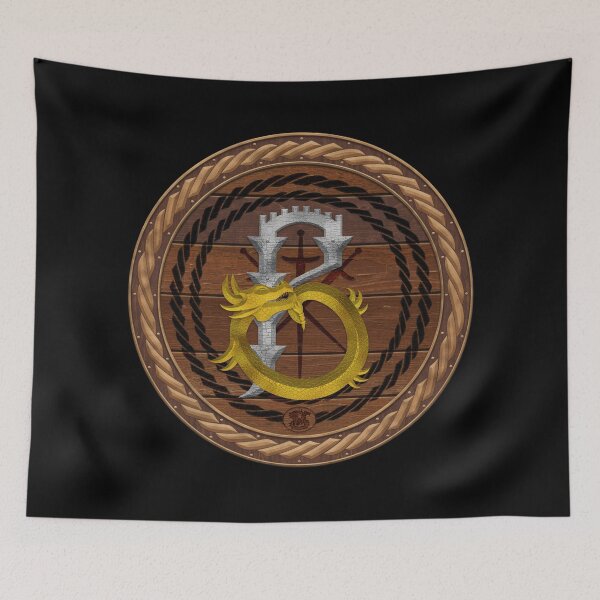 Item preview, Letter B of the Dragonfontitial Capital Monogram on Shield Frame Copper 1 designed and sold by Swabcraft.