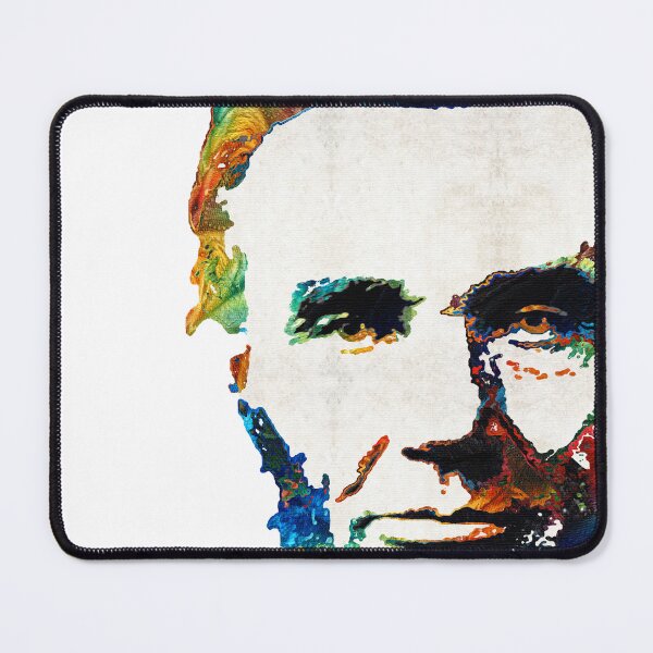 Item preview, Abraham Lincoln Art Colorful Abe On White designed and sold by Sharon Cummings Art.