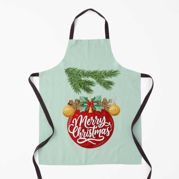 Item preview, Merry Christmas against a backdrop of a bouquet of shrubs, spruce, leaves, and decorative baubles designed and sold by JaroDesign2023.