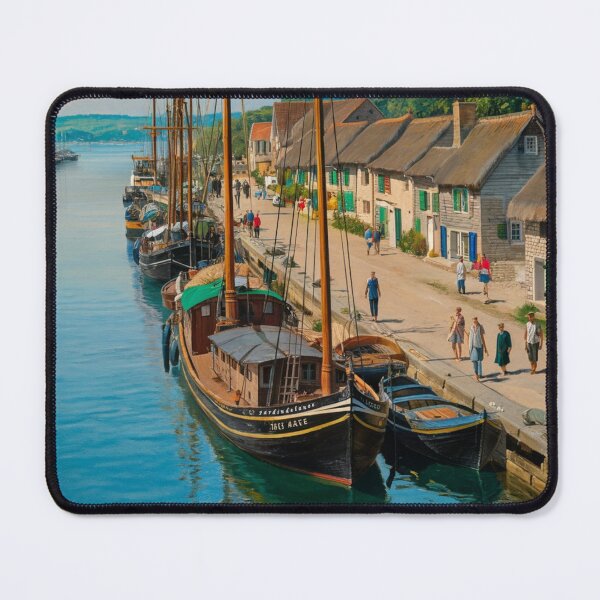 Item preview, imaginary port far away on Mayenne designed and sold by Open Road Gallery .