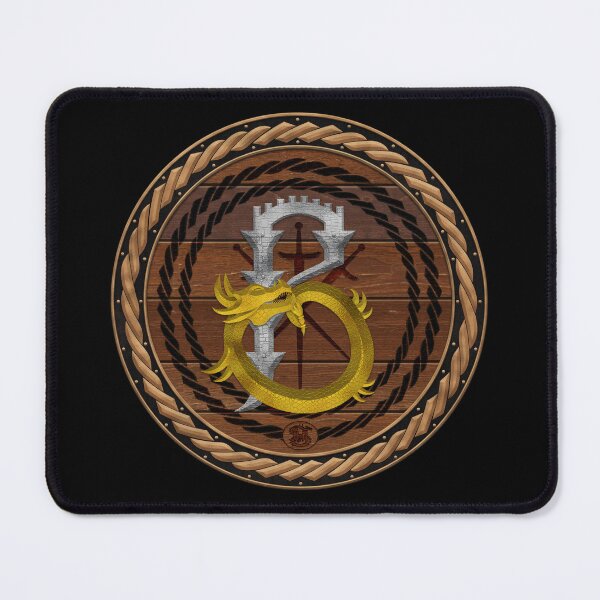 Item preview, Letter B of the Dragonfont Initial Capital Monogram on Shield Frame Copper 2 designed and sold by Swabcraft.