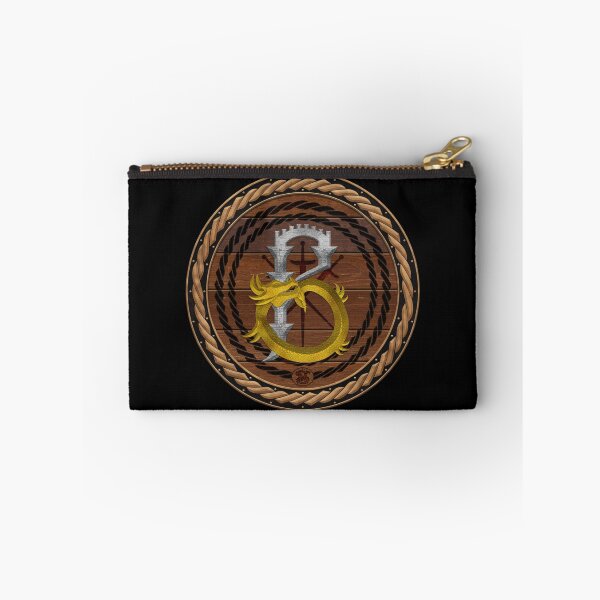 Item preview, Letter B of the Dragonfont Initial Capital Monogram on Shield Frame Copper 2 designed and sold by Swabcraft.