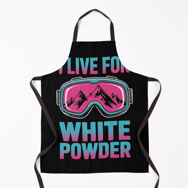 Item preview, I Live For White Powder Snowboarding and Skiing designed and sold by zptees.