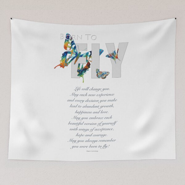 Item preview, Born To Fly Three Inspirational Art designed and sold by Sharon Cummings Art.