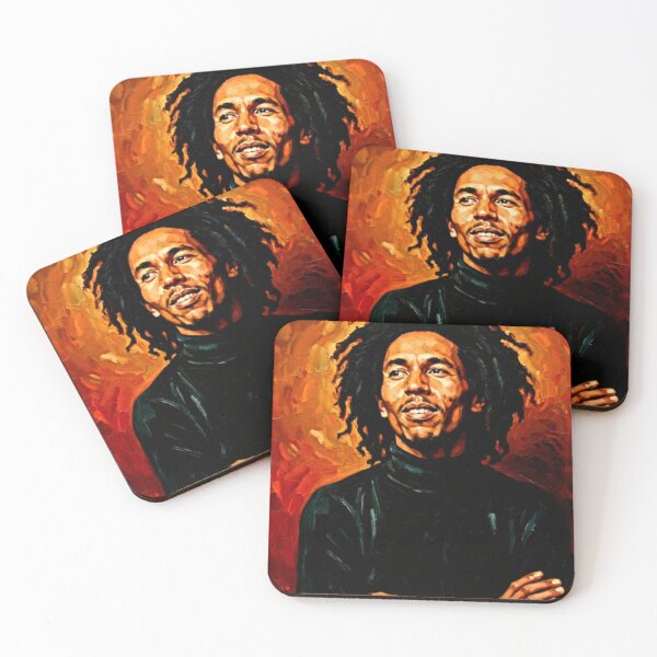 Item preview, Bob Marley Reggae Legend Oil Painting | Rastafari Icon Art designed and sold by Art's Diner.