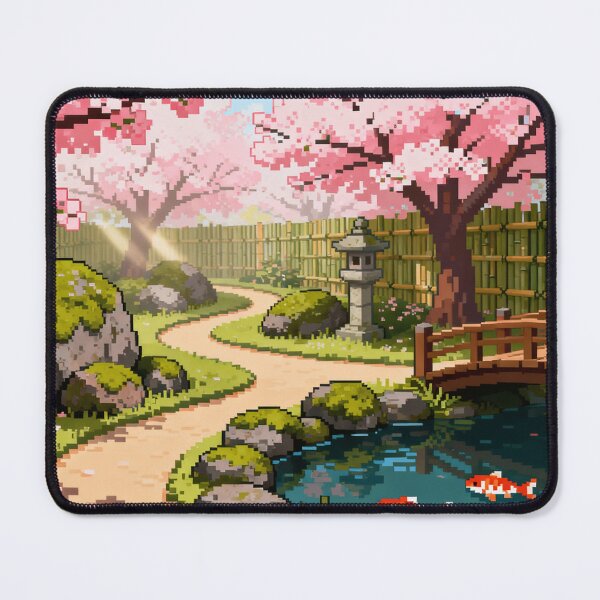 Item preview, Pixel Art Japanese Garden designed and sold by NineSvn.