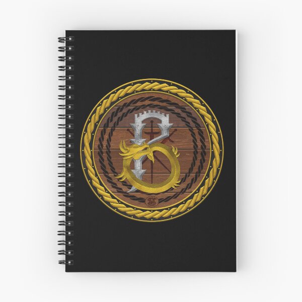 Item preview, Letter B of the Dragonfont Initial Capital Monogram on Shield Frame Gold 2 designed and sold by Swabcraft.